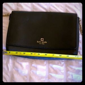 Black Kate spade cross body bag